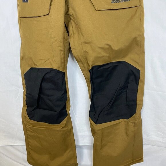 Gsou Snow Relaxed Fit Snow Bibs Camel Men’s S - Picture 8 of 11